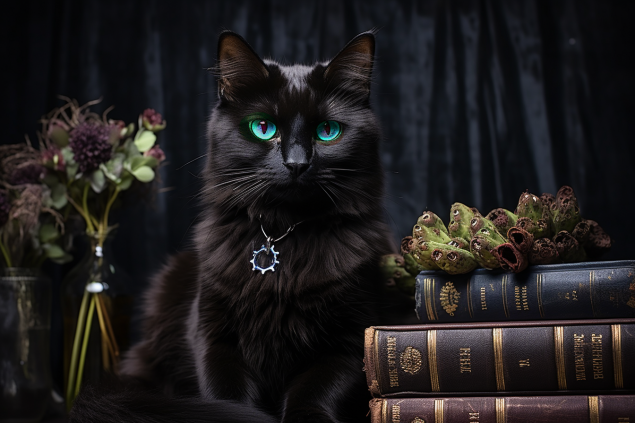 Ifeanyi C. Oshun and Imaginate 1111 on Loving Our Purr-fectly Lovely Black Cats this Black Cat Appreciation Day!