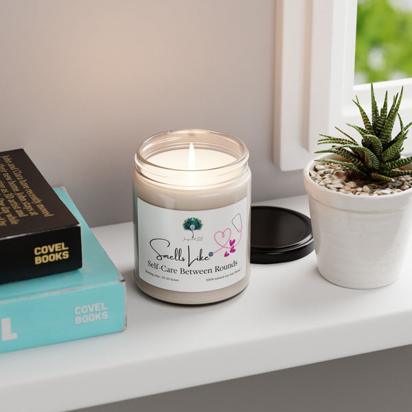 Smells Like Self Care Between Rounds Imaginate 1111 Soy Candle - 9oz Scented Candle for Gifts, Relaxation & Celebrations