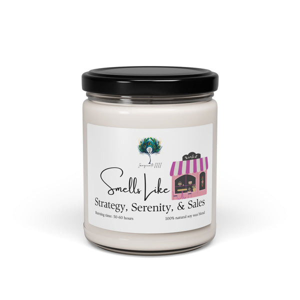 Smells Like Strategy, Serenity and Sales Imaginate 1111 Soy Candle - 9oz Scented Candle for Gifts, Relaxation & Celebrations