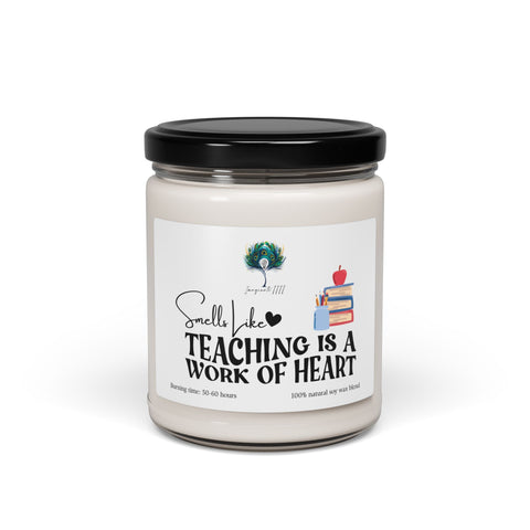 Smells Like Teaching is Work of Heart Imaginate 1111 Soy Candle - 9oz Scented Candle for Gifts, Relaxation & Celebrations