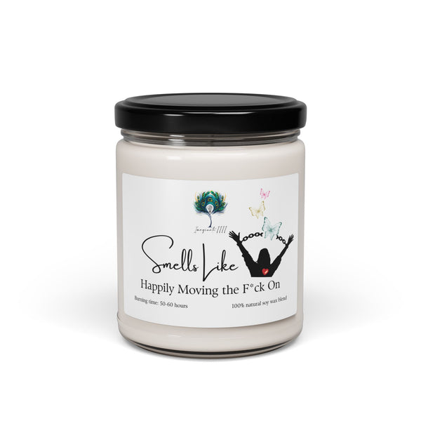 Smells Like Happily Moving the Fuck On Imaginate 1111 Soy Candle - 9oz Scented Candle for Gifts, Relaxation & Celebrations