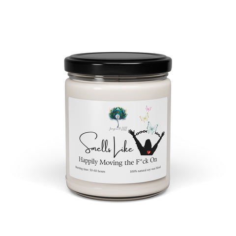 Smells Like Happily Moving the Fuck On Imaginate 1111 Soy Candle - 9oz Scented Candle for Gifts, Relaxation & Celebrations