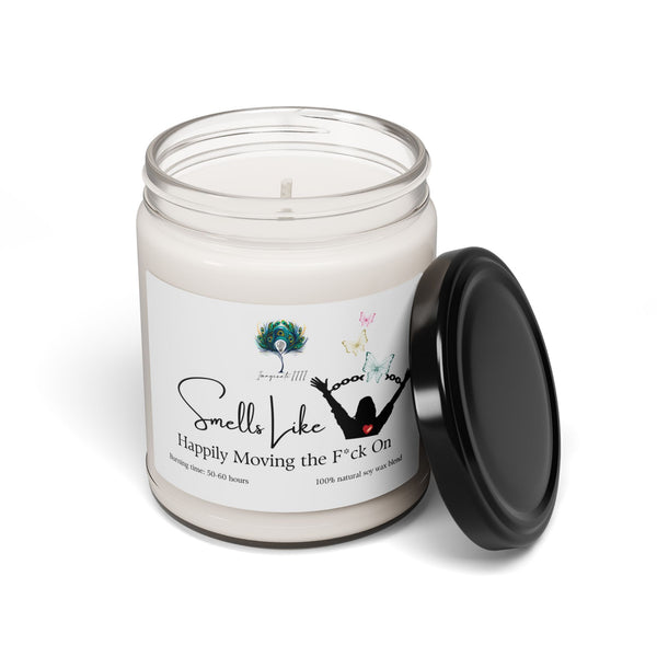 Smells Like Happily Moving the Fuck On Imaginate 1111 Soy Candle - 9oz Scented Candle for Gifts, Relaxation & Celebrations