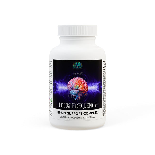 Focus Frequency Brain Support Complex Supplement (60 Capsules) Imaginate 1111