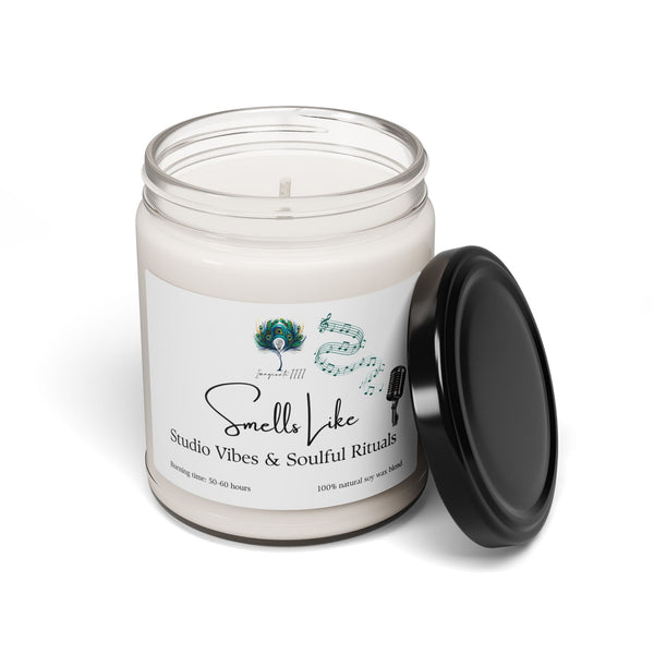 Smells Like Studio Vibes and Soulful Rituals Imaginate 1111 Soy Candle - 9oz Scented Candle for Gifts, Relaxation & Celebrations