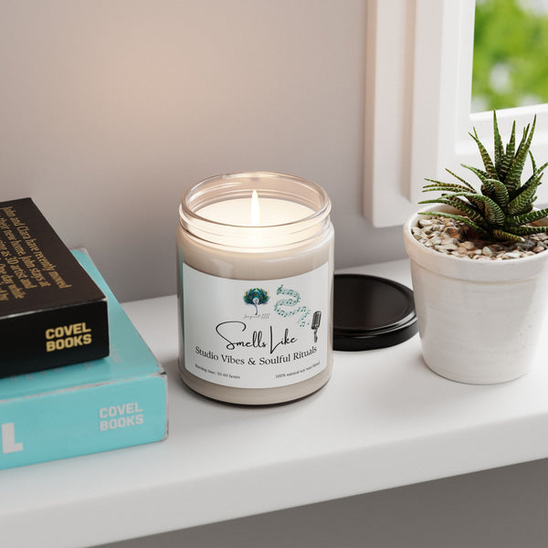 Smells Like Studio Vibes and Soulful Rituals Imaginate 1111 Soy Candle - 9oz Scented Candle for Gifts, Relaxation & Celebrations