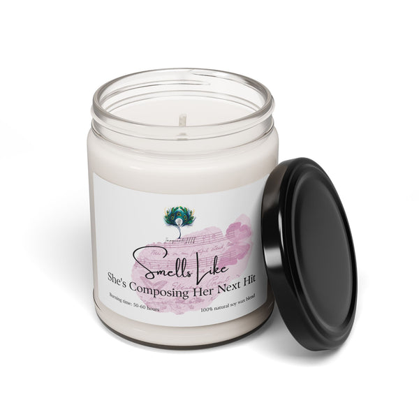 Smells Like She's Composing Her Next Hit Imaginate 1111 Soy Candle - 9oz Scented Candle for Gifts, Relaxation & Celebrations