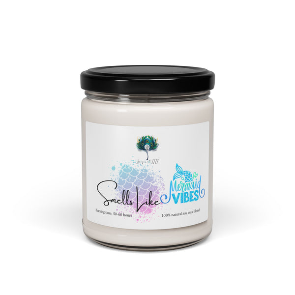 Smells Like Mermaid Vibes Imaginate 1111 Soy Candle - 9oz Scented Candle for Gifts, Relaxation & Celebrations