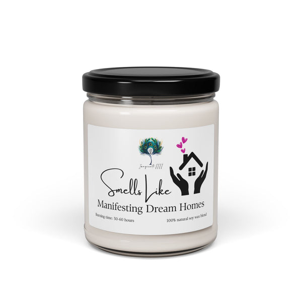 Smells Like Manifesting Dream Homes Imaginate 1111 Soy Candle - 9oz Scented Candle for Gifts, Relaxation & Celebrations
