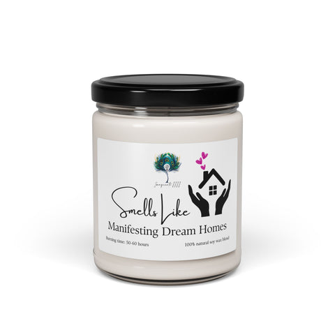 Smells Like Manifesting Dream Homes Imaginate 1111 Soy Candle - 9oz Scented Candle for Gifts, Relaxation & Celebrations