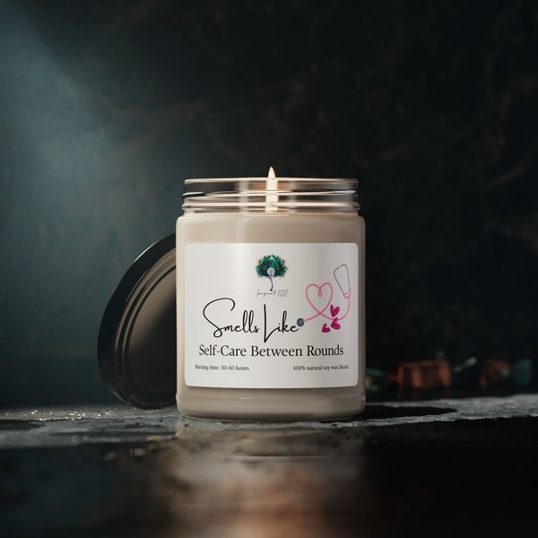 Smells Like Self Care Between Rounds Imaginate 1111 Soy Candle - 9oz Scented Candle for Gifts, Relaxation & Celebrations