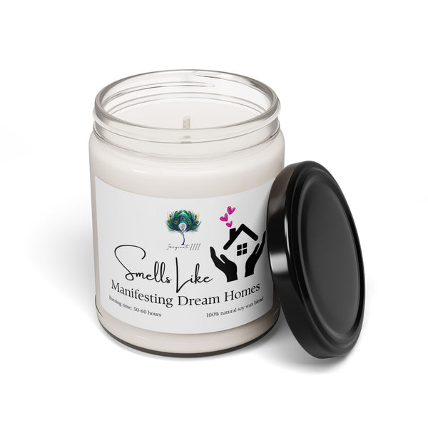 Smells Like Manifesting Dream Homes Imaginate 1111 Soy Candle - 9oz Scented Candle for Gifts, Relaxation & Celebrations