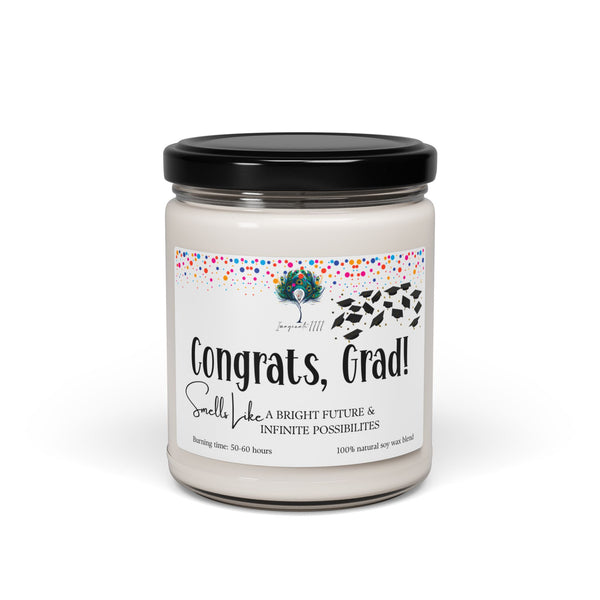 Congrats, Grad! Smells Like A Bright Future and Infinite Possibilities Imaginate 1111 Soy Candle - 9oz Scented Candle for Gifts, Relaxation & Celebrations