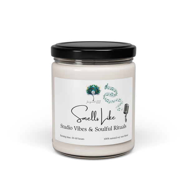 Smells Like Studio Vibes and Soulful Rituals Imaginate 1111 Soy Candle - 9oz Scented Candle for Gifts, Relaxation & Celebrations