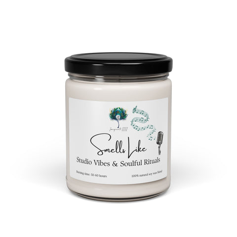 Smells Like Studio Vibes and Soulful Rituals Imaginate 1111 Soy Candle - 9oz Scented Candle for Gifts, Relaxation & Celebrations