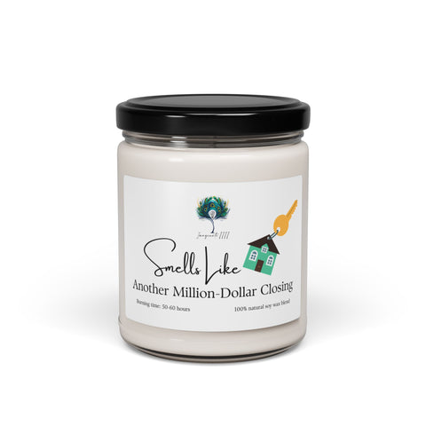 Smells Like Another Million Dollar Closing Imaginate 1111 Soy Candle - 9oz Scented Candle for Gifts, Relaxation & Celebrations