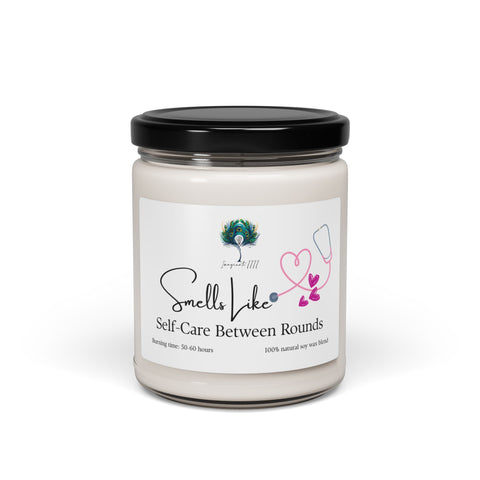 Smells Like Self Care Between Rounds Imaginate 1111 Soy Candle - 9oz Scented Candle for Gifts, Relaxation & Celebrations