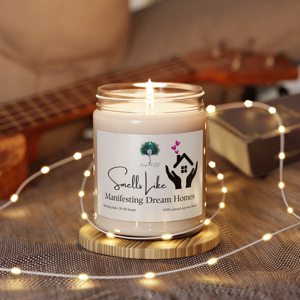 Smells Like Manifesting Dream Homes Imaginate 1111 Soy Candle - 9oz Scented Candle for Gifts, Relaxation & Celebrations