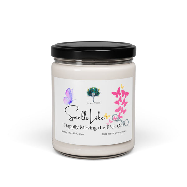Smells Like Happily Moving the Fuck On Imaginate 1111 Soy Candle - 9oz Scented Candle for Gifts, Relaxation & Celebrations