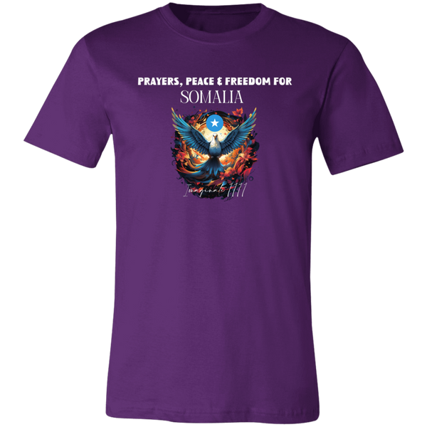 Imaginate 1111 Somalia CHARITY Unisex Jersey Short-Sleeve T-Shirt