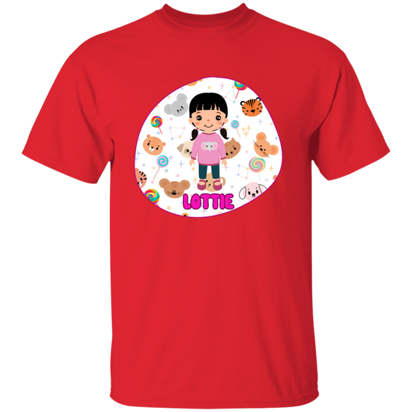 Lottie CHIKASA KIDS Youth 5.3 oz 100% Cotton T-Shirt