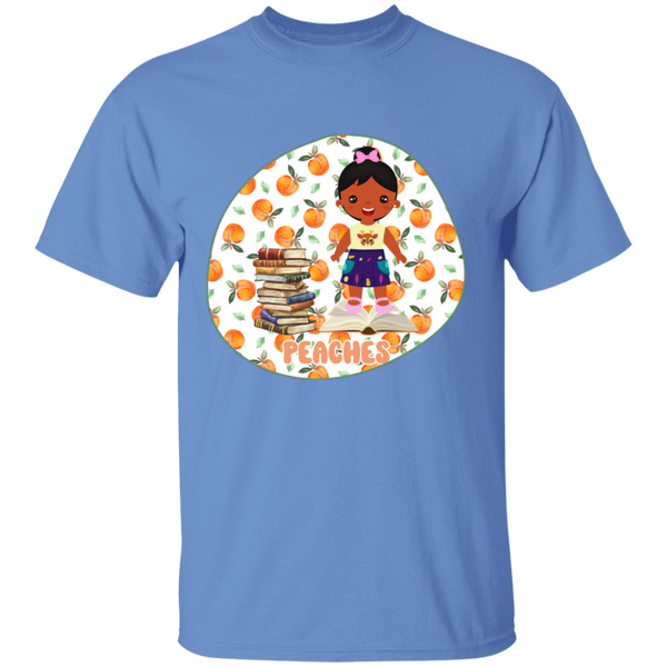 Peaches CHIKASA KIDS Youth 5.3 oz 100% Cotton T-Shirt