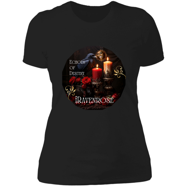 iRavenrose Echoes of Destiny Custom  Ladies' Boyfriend T-Shirt
