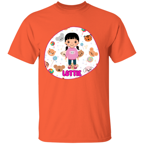 Lottie CHIKASA KIDS Youth 5.3 oz 100% Cotton T-Shirt