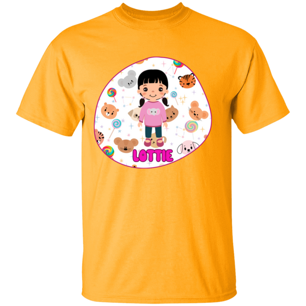 Lottie CHIKASA KIDS Youth 5.3 oz 100% Cotton T-Shirt