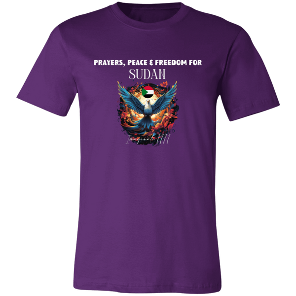 Imaginate 1111 Sudan CHARITY Unisex Jersey Short-Sleeve T-Shirt